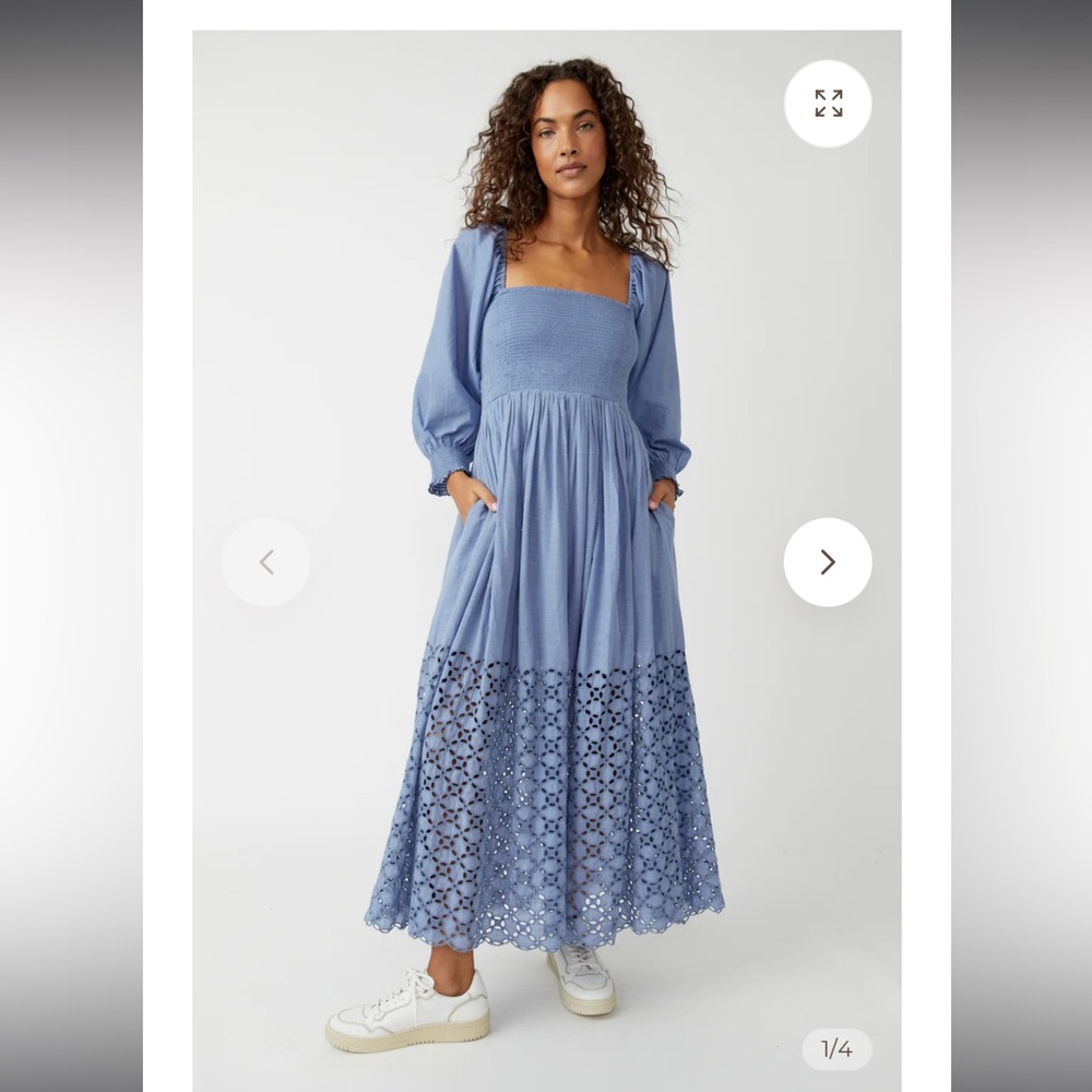 FREE PEOPLE PERFECT STORM MAXI DRESS - INFINITY